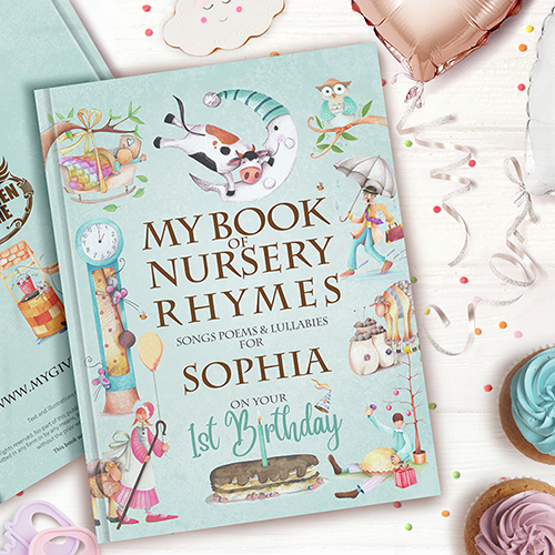 Personalised Birthday Nursery Rhyme book