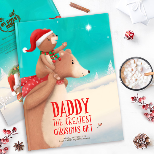 Personalised Fathers Christmas Keepsake book