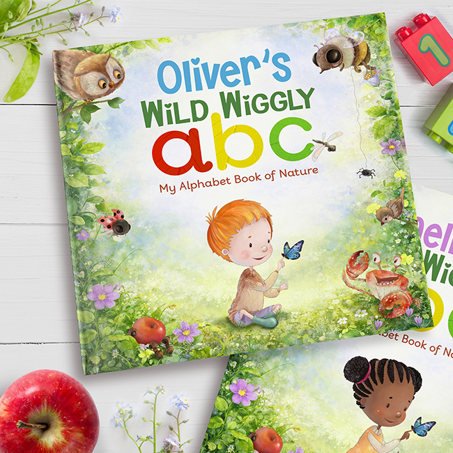 Personalised ABC Wild Wiggly book