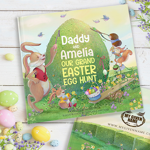 Personalised Easter Egg Hunt book