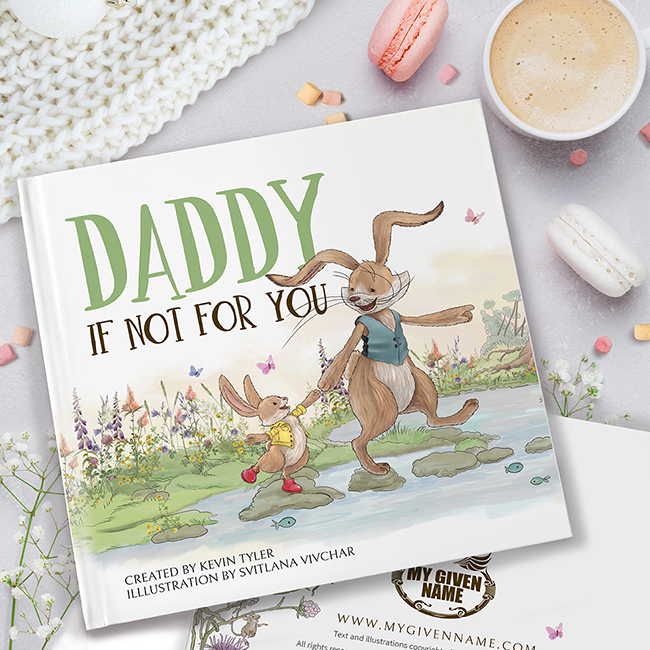 Personalised Daddy Keepsake book book
