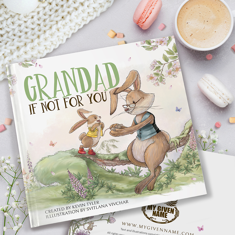 Personalised Grandad Keepsake book book