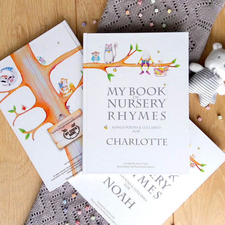 Nursery Rhyme Book Personalised