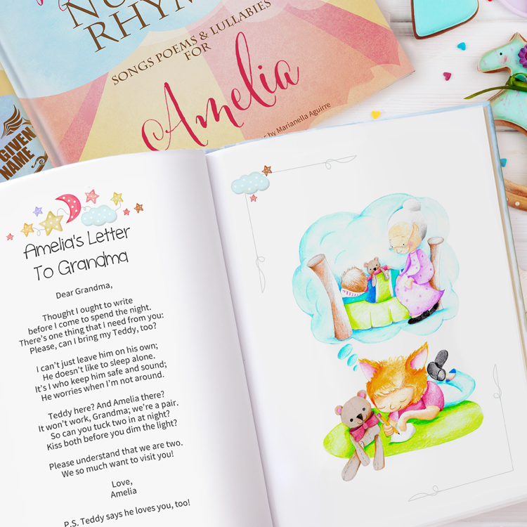 Personalised poems including the sweet "Letter to Grandma"