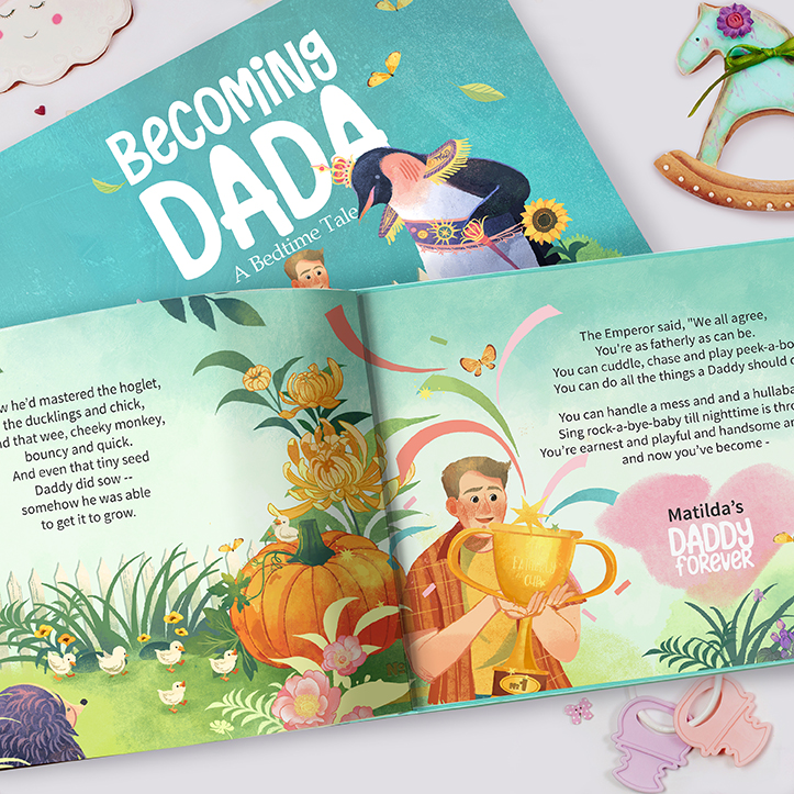 Brand NEW Becoming Daddy Book